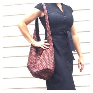 Calvin Klein dress and tote combo